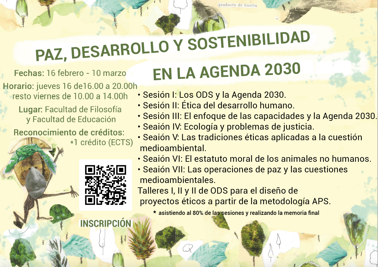 Curso: Paz, Desarrollo y Sostenibilidad en la Agenda 2030